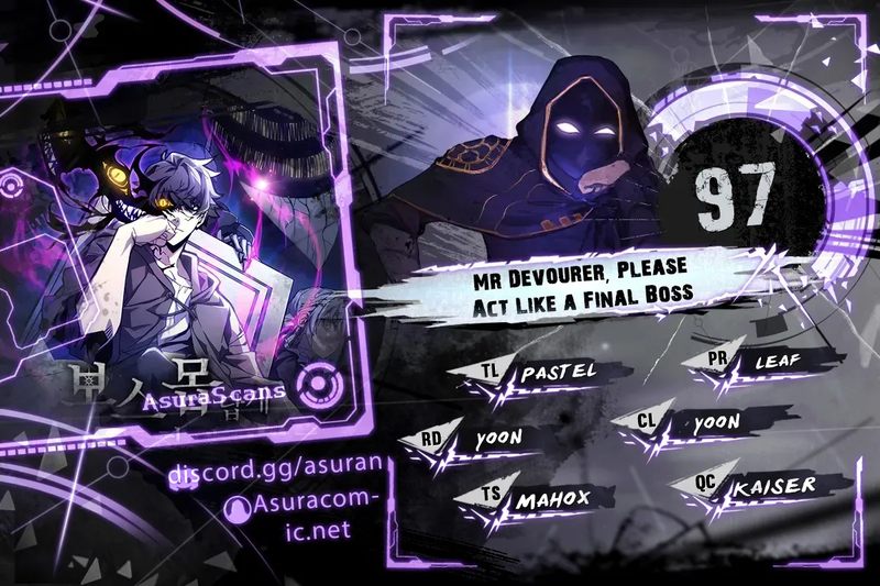 Mr Devourer, Please Act Like a Final Boss - Chapter 97 Page 1