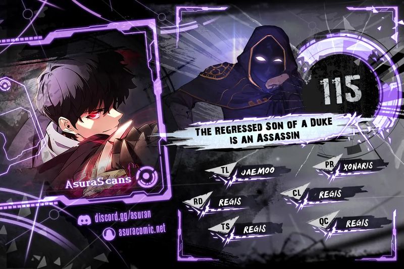The Regressed Son of a Duke is an Assassin - Chapter 115 Page 1