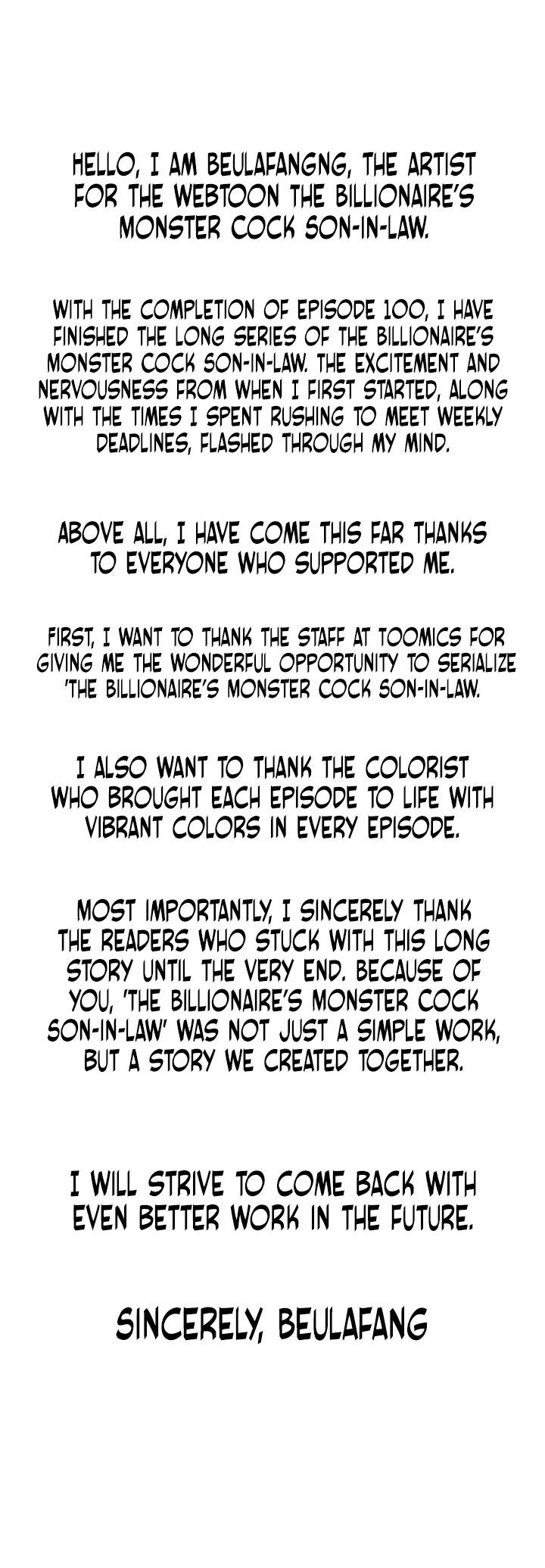 The Billionaire’s Monster Cock Son-In-Law - Chapter 101 Page 1