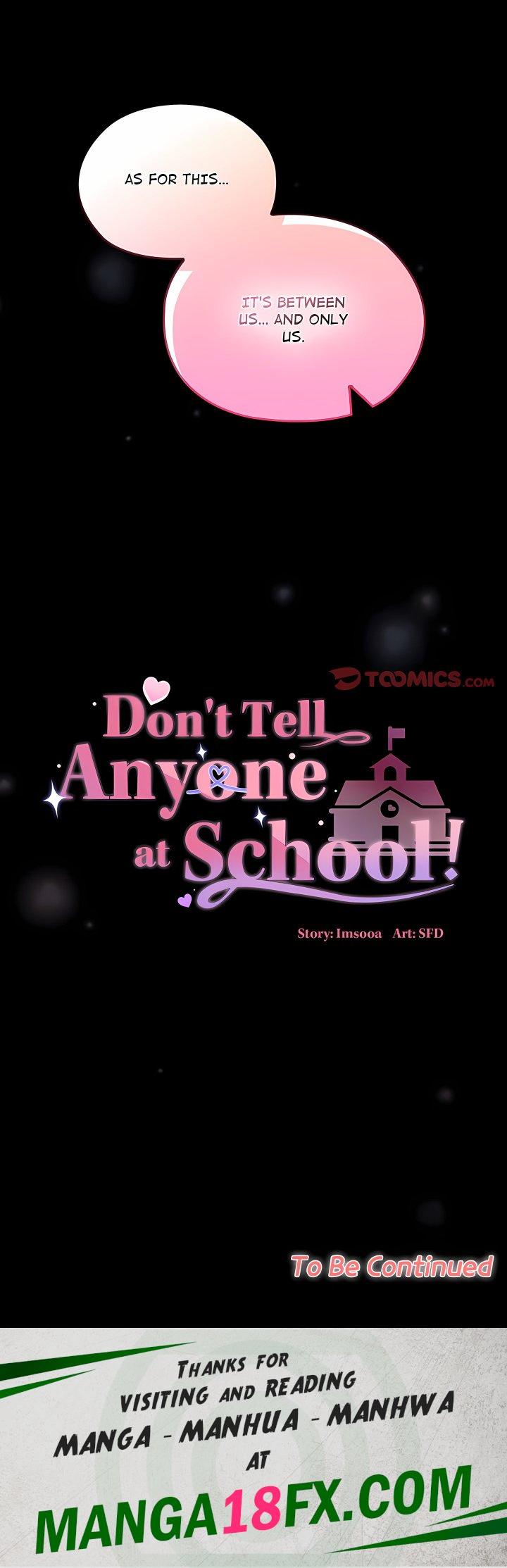 Don’t Tell Anyone at School! (Uncensored) - Chapter 41 Page 25