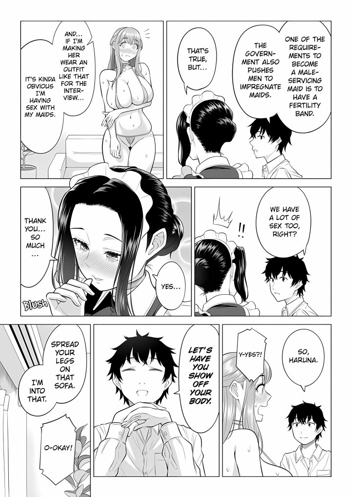 In a World Where Males Are Nearly Extinct, Semen Has Become a Precious Resource - Chapter 29 Page 12