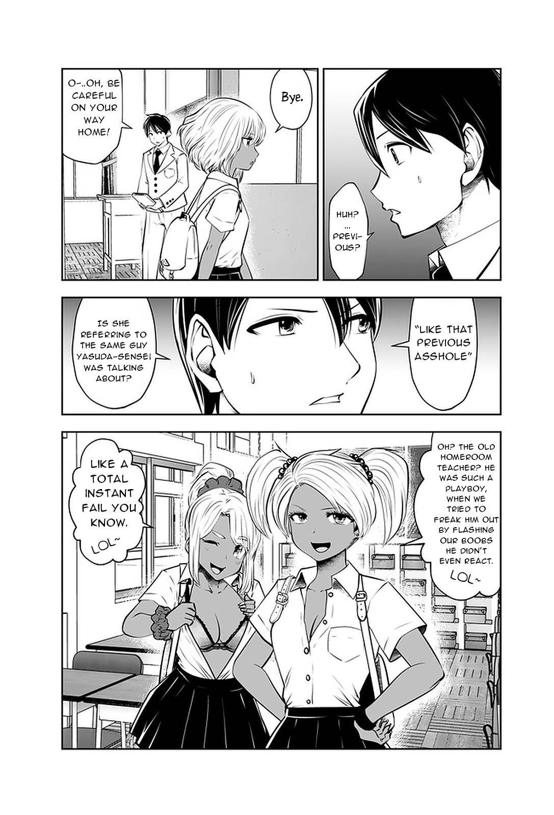 Black Gakkou ni Tsutometeshimatta Sensei - Chapter 24 Page 10