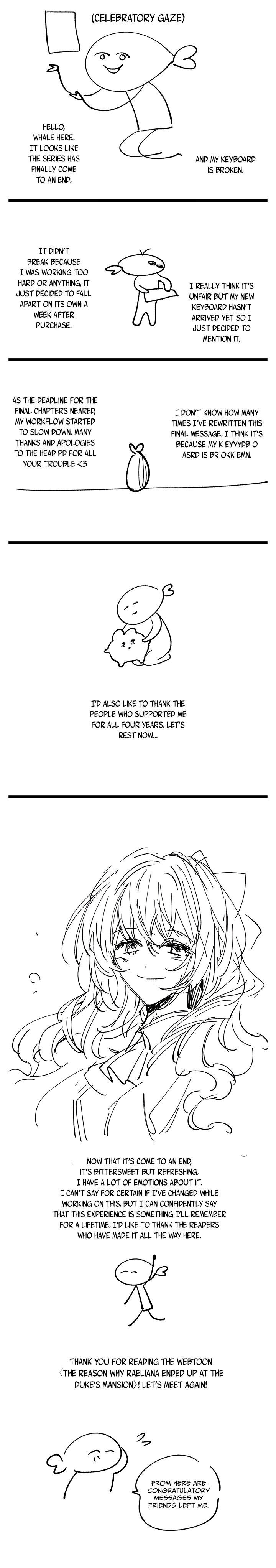 The Reason Why Raeliana Ended up at the Duke