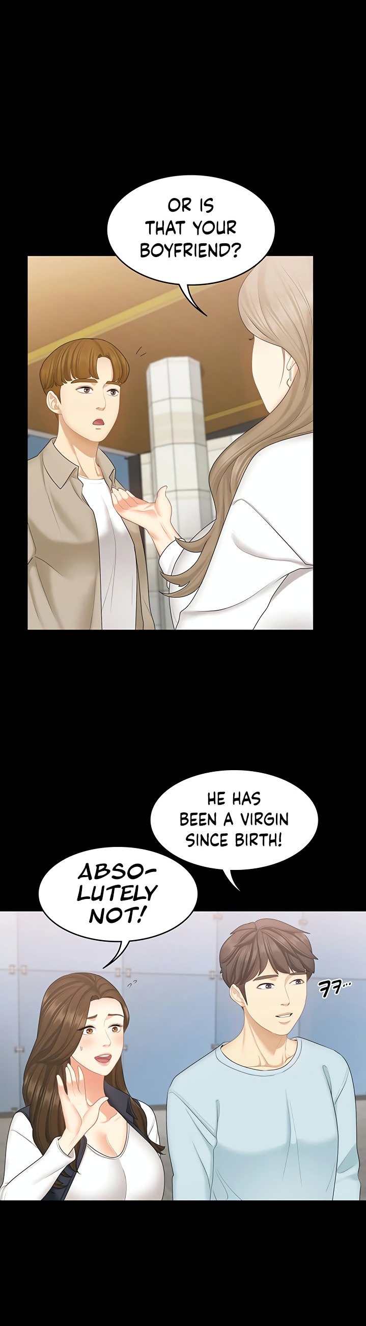 She