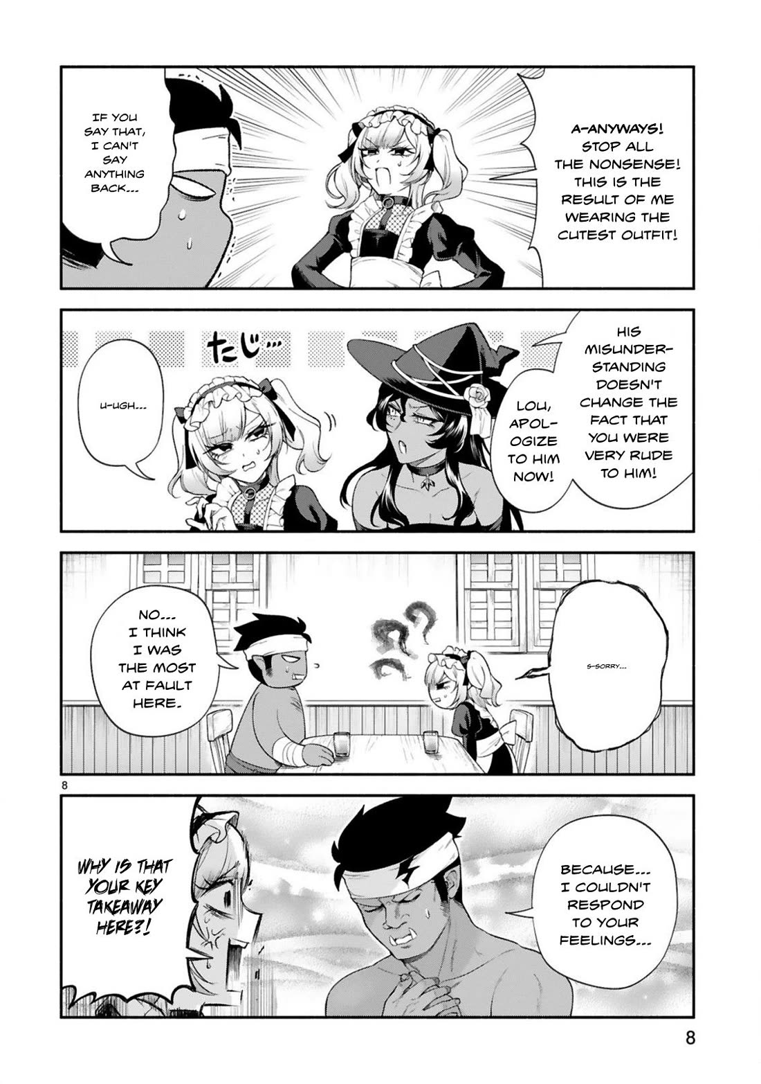Dekoboko Majo no Oyako Jijou - Chapter 37 Page 8