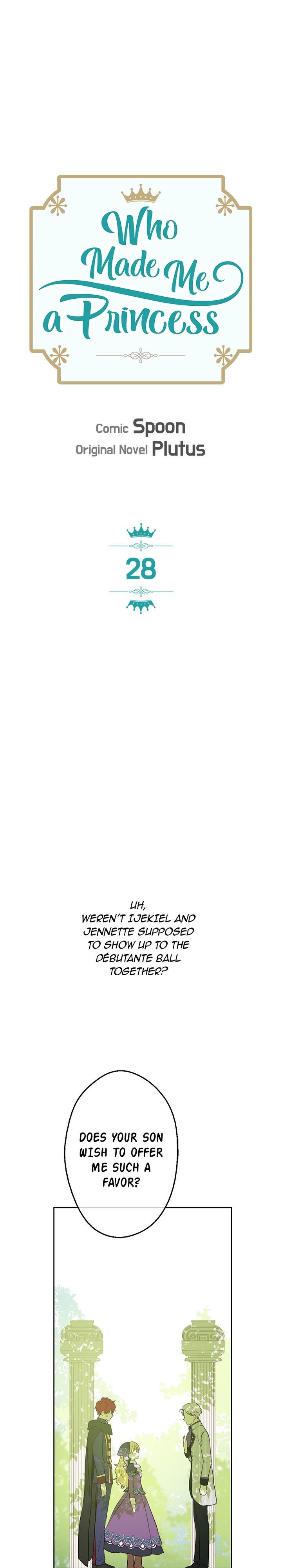 Who Made Me a Princess - Chapter 28 Page 1