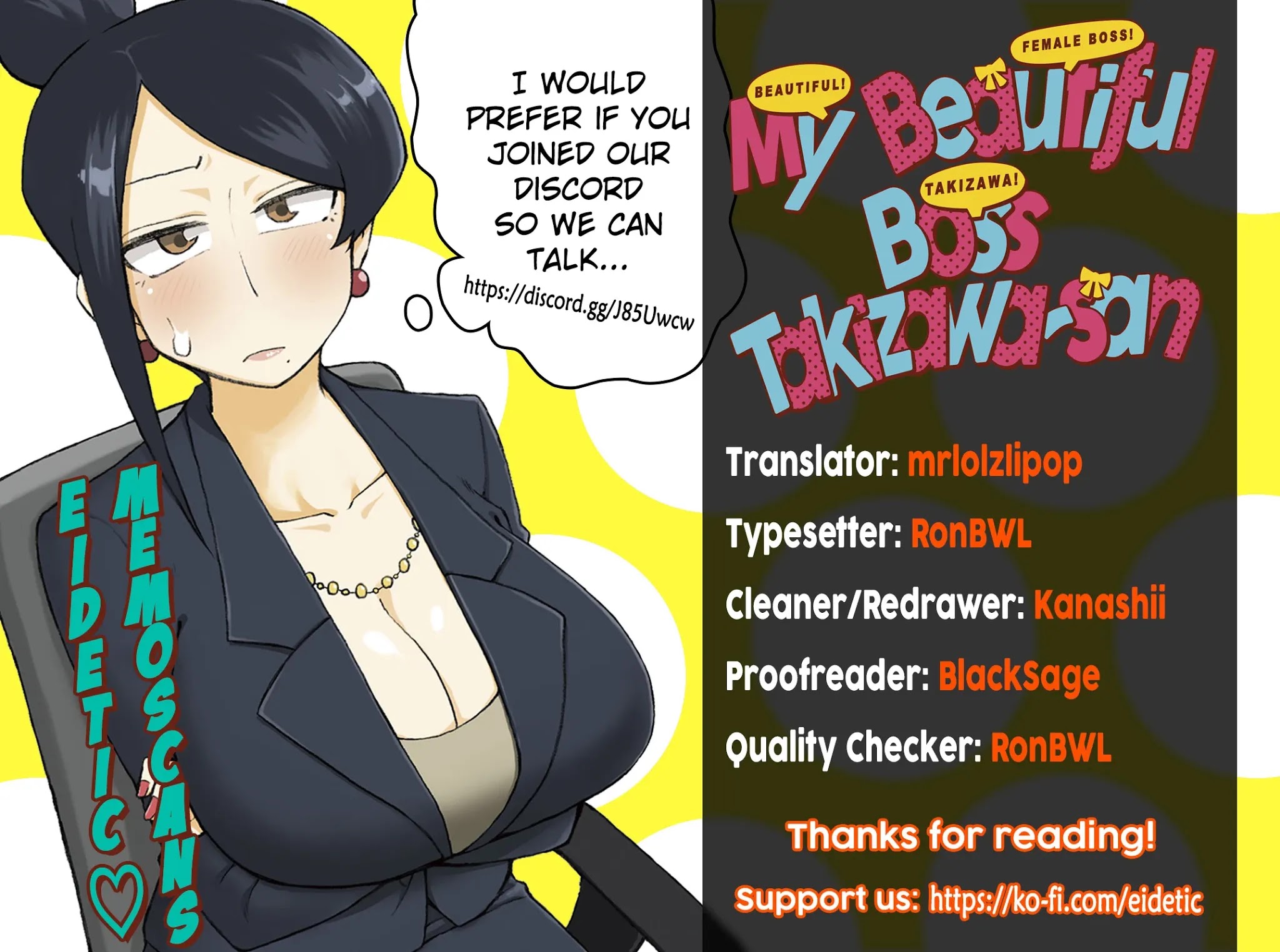 Bijin Onna Joushi Takizawa-san - Chapter 110 Page 6