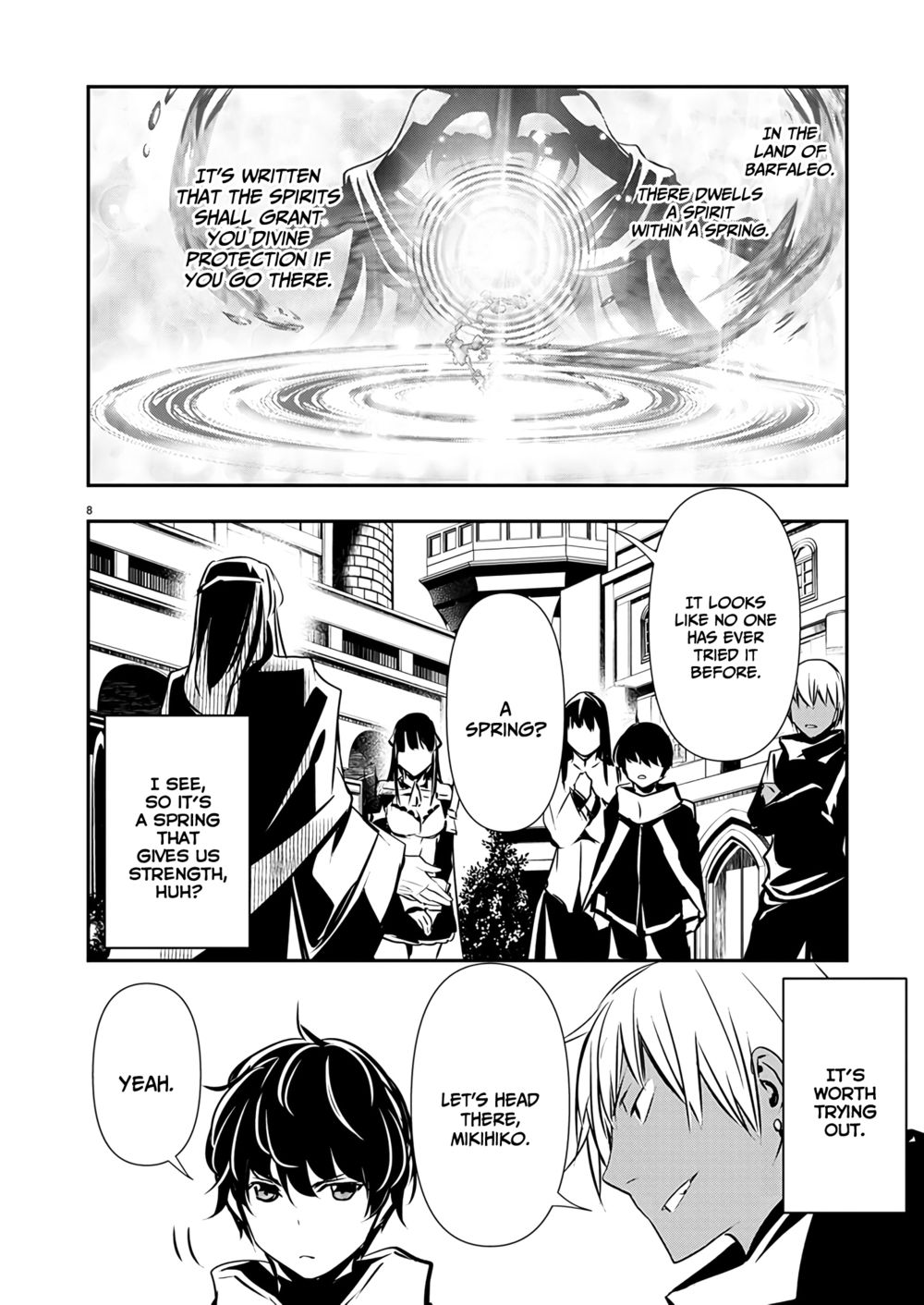 Isekai NTR: Shinyuu no Onna wo Saikyou Skill de Otosu Houhou - Chapter 46 Page 9