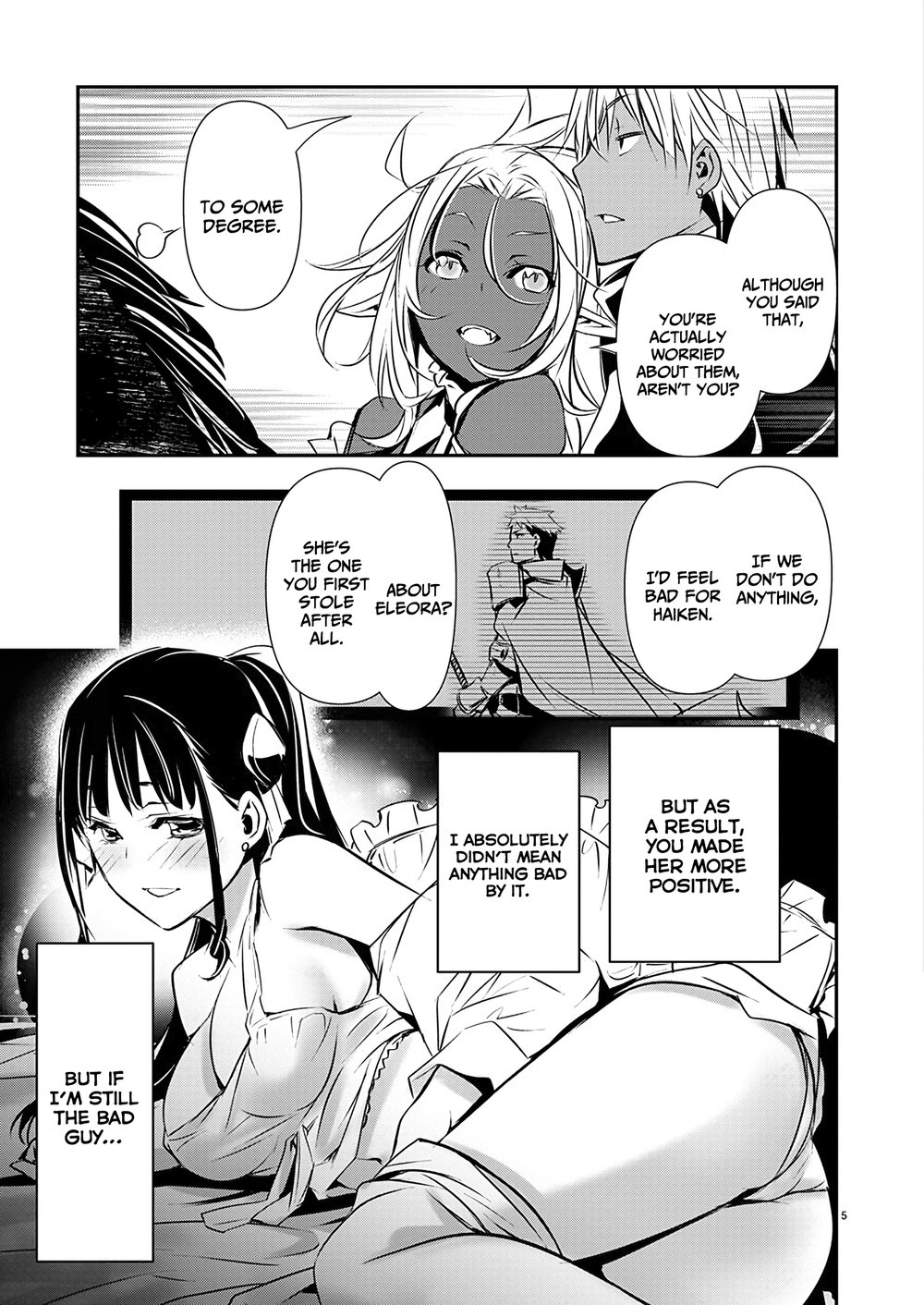 Isekai NTR: Shinyuu no Onna wo Saikyou Skill de Otosu Houhou - Chapter 54 Page 5