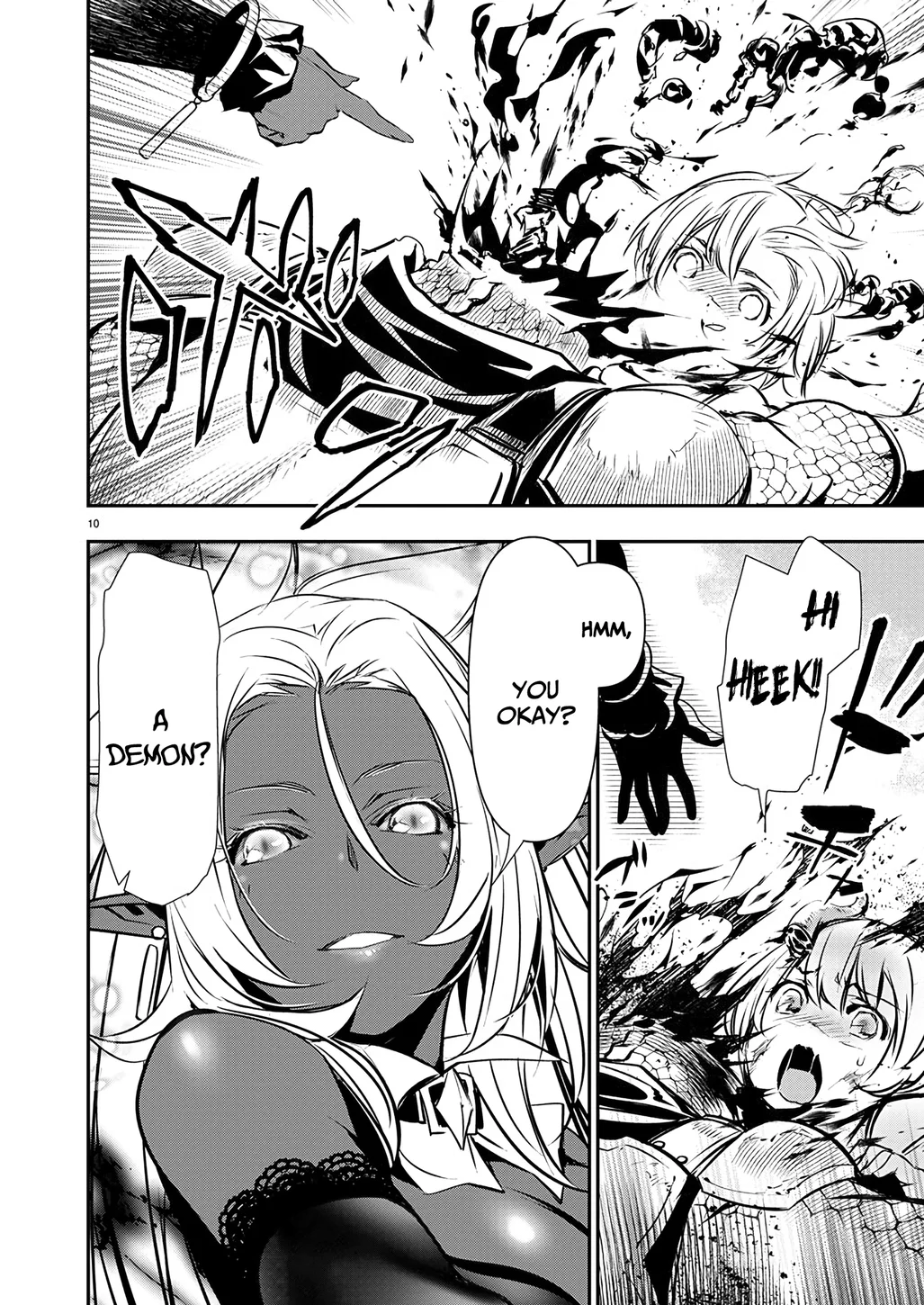 Isekai NTR: Shinyuu no Onna wo Saikyou Skill de Otosu Houhou - Chapter 55 Page 10