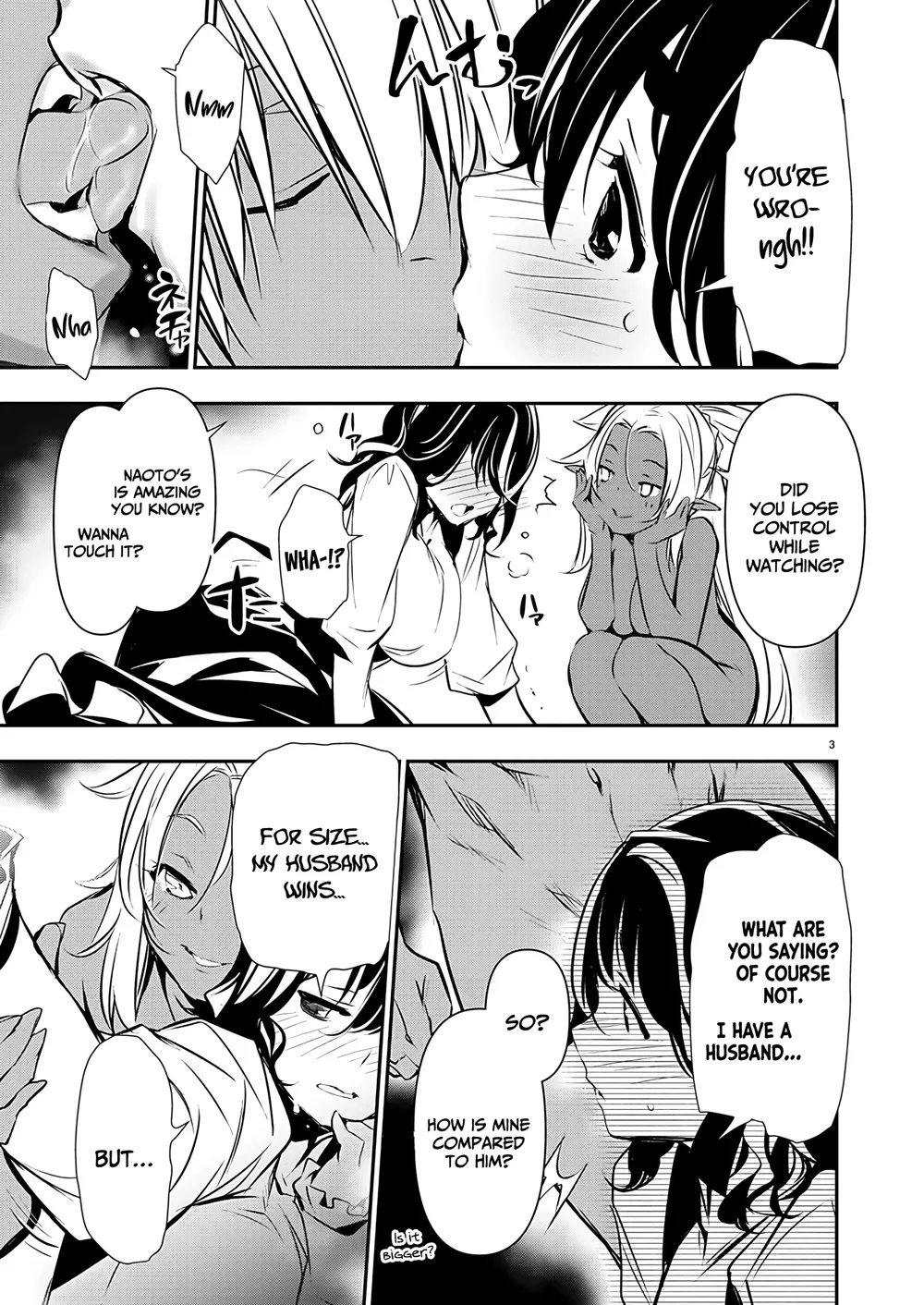 Isekai NTR: Shinyuu no Onna wo Saikyou Skill de Otosu Houhou - Chapter 58 Page 3