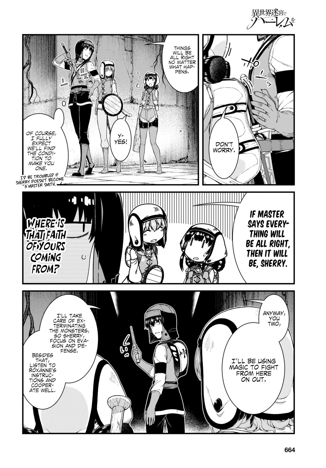 Isekai Meikyuu de Harem wo - Chapter 45 Page 14