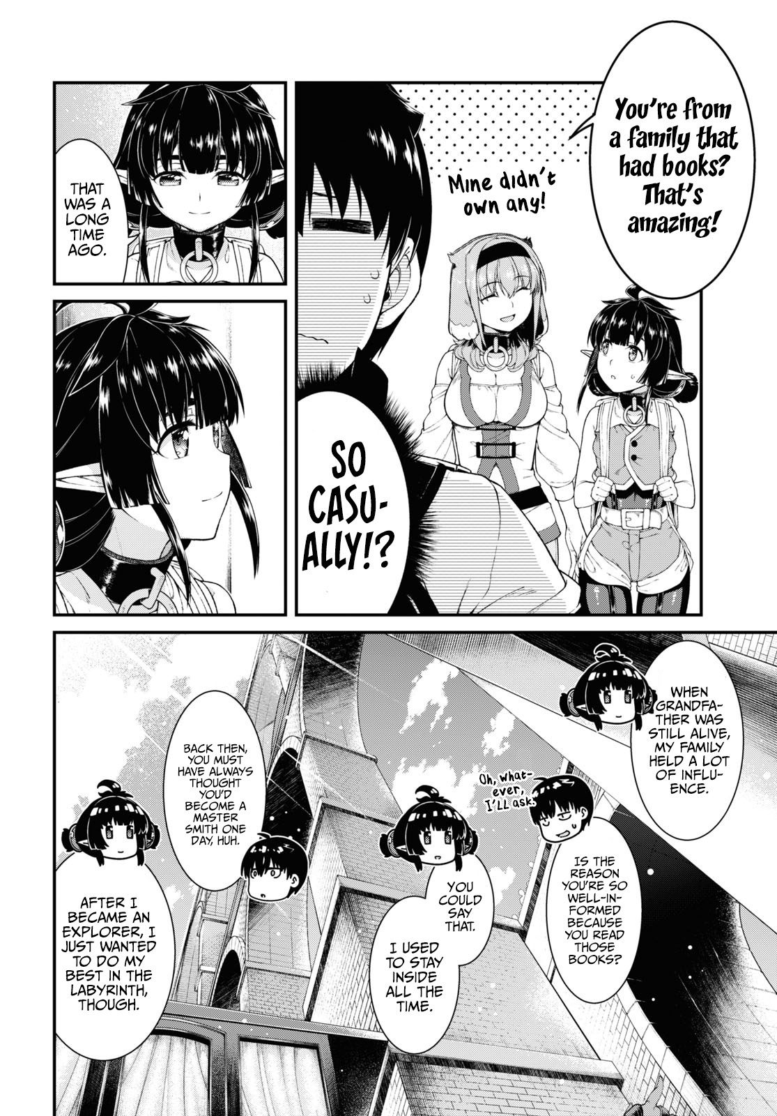 Isekai Meikyuu de Harem wo - Chapter 56 Page 13