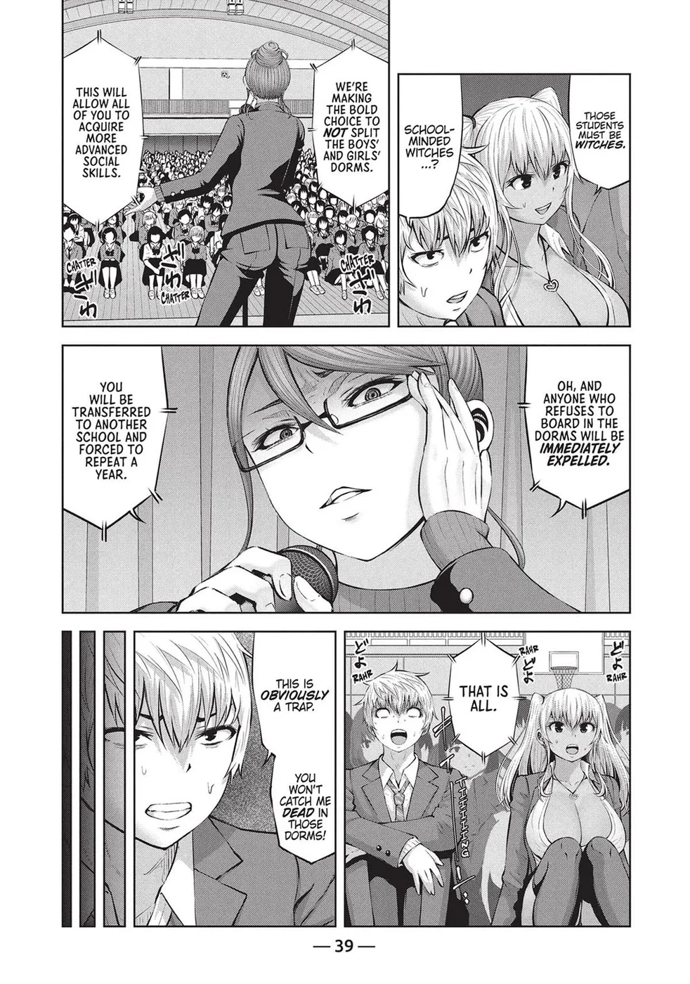 Adamasu no Majotachi - Chapter 39 Page 4