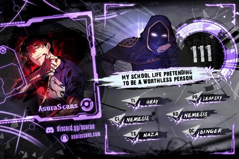 My School Life Pretending To Be a Worthless Person - Chapter 111 Page 1