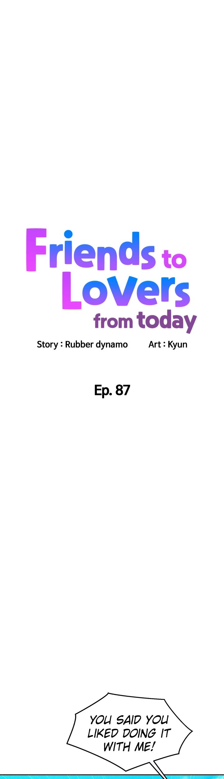 Let’s Hang Out from Today - Chapter 87 Page 1