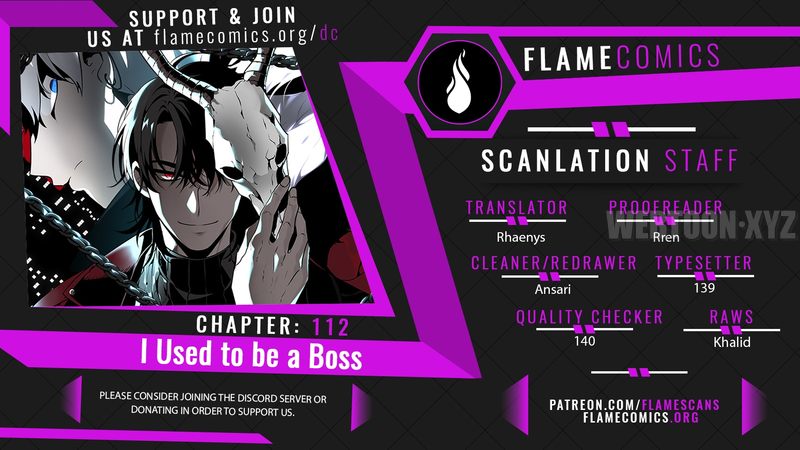 I Used to be a Boss - Chapter 112 Page 1