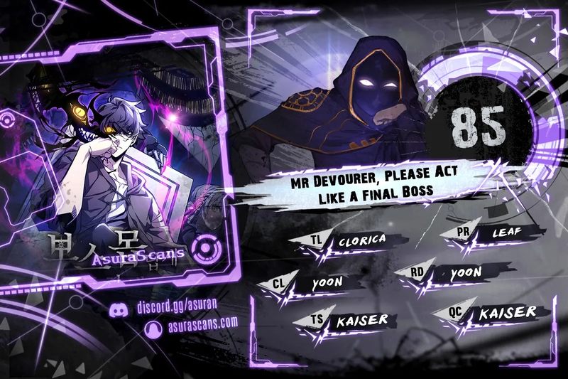 Mr Devourer, Please Act Like a Final Boss - Chapter 85 Page 1