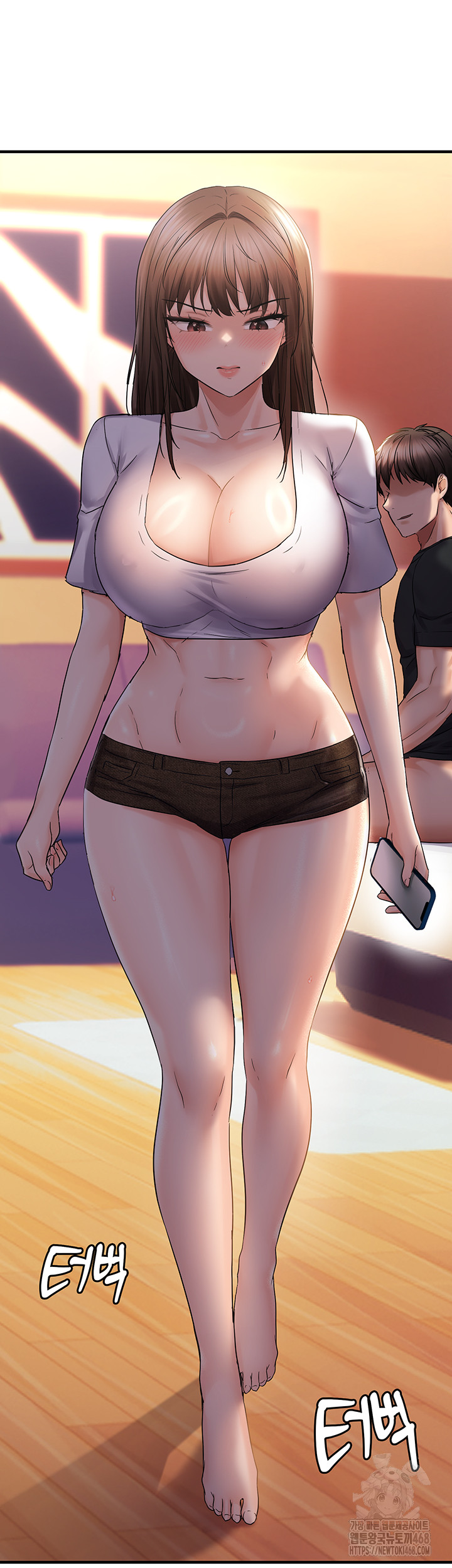 Disciplining the Top Delinquent Bitch Through a Random Chatting App Raw - Chapter 32 Page 36