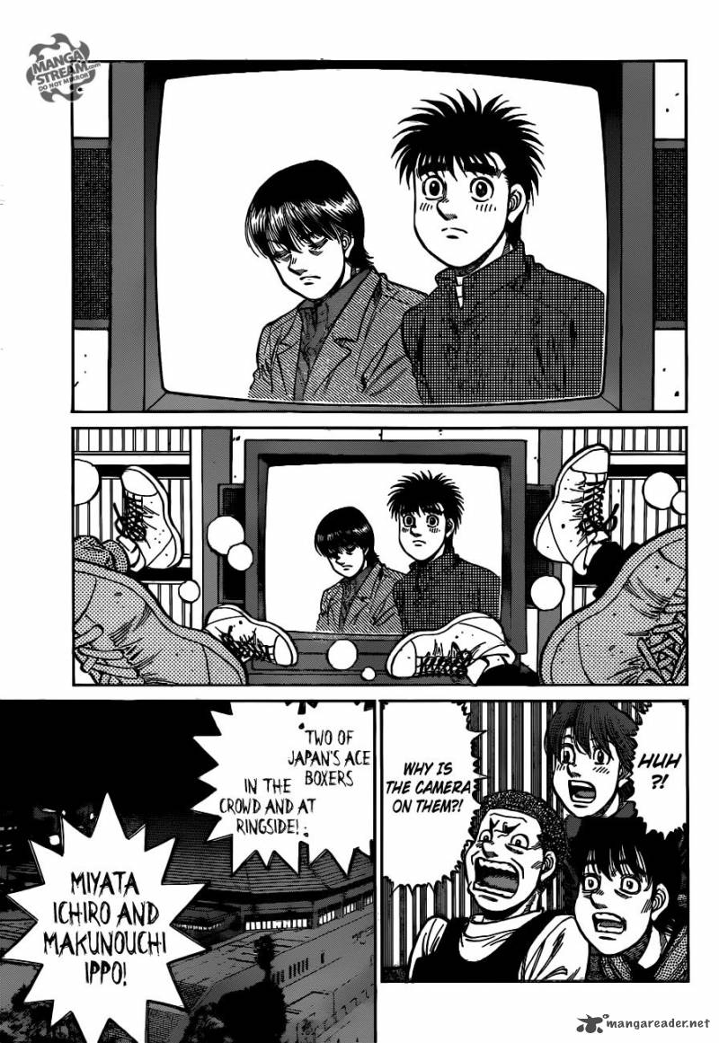 Hajime no Ippo - Chapter 1168 Page 16