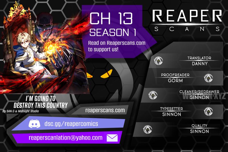 I’m Going to Destroy this Country - Chapter 13 Page 1