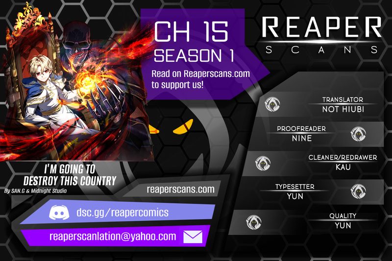 I’m Going to Destroy this Country - Chapter 15 Page 1