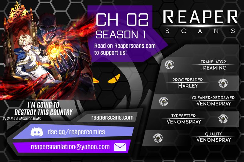 I’m Going to Destroy this Country - Chapter 2 Page 1