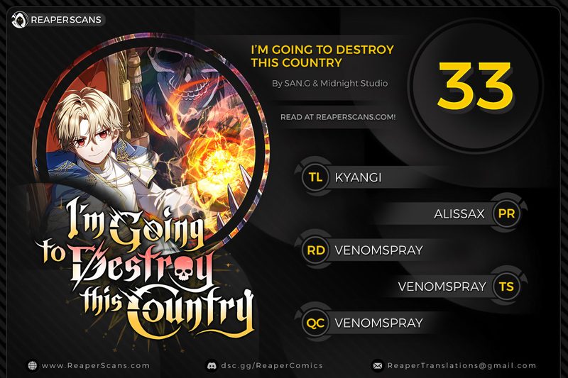 I’m Going to Destroy this Country - Chapter 33 Page 1