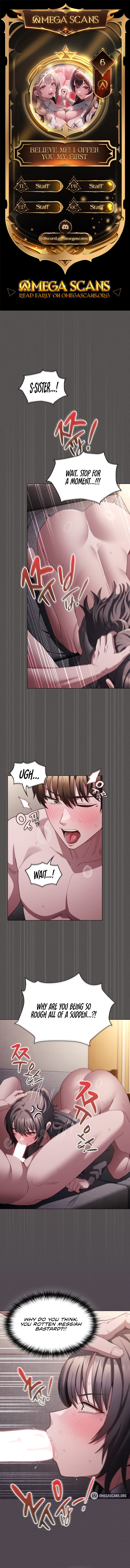 Believe Me! I Offer You My First - Chapter 6 Page 1